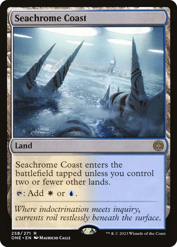 Seachrome Coast [Phyrexia: All Will Be One] - Trinity Hobby