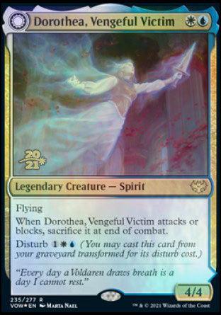 Dorothea, Vengeful Victim // Dorothea's Retribution [Innistrad: Crimson Vow Prerelease Promos] - Trinity Hobby