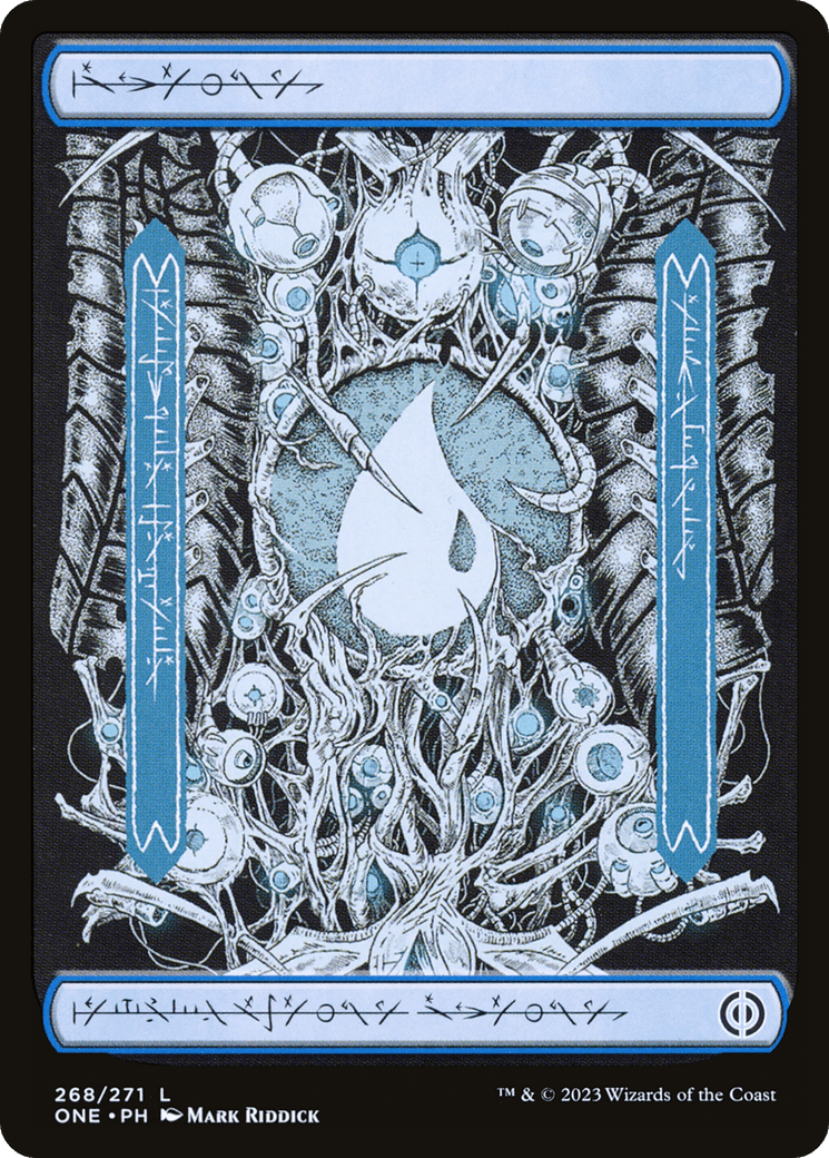 Island (268) (Phyrexian) [Phyrexia: All Will Be One] - Trinity Hobby