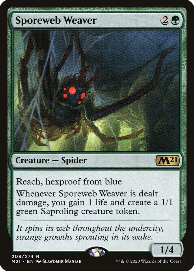 Sporeweb Weaver [Core Set 2021] - Trinity Hobby