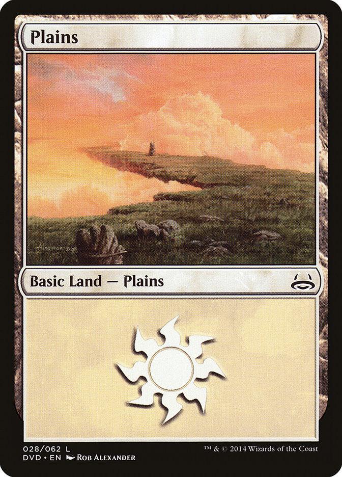 Plains (28) (Divine vs. Demonic) [Duel Decks Anthology] - Trinity Hobby