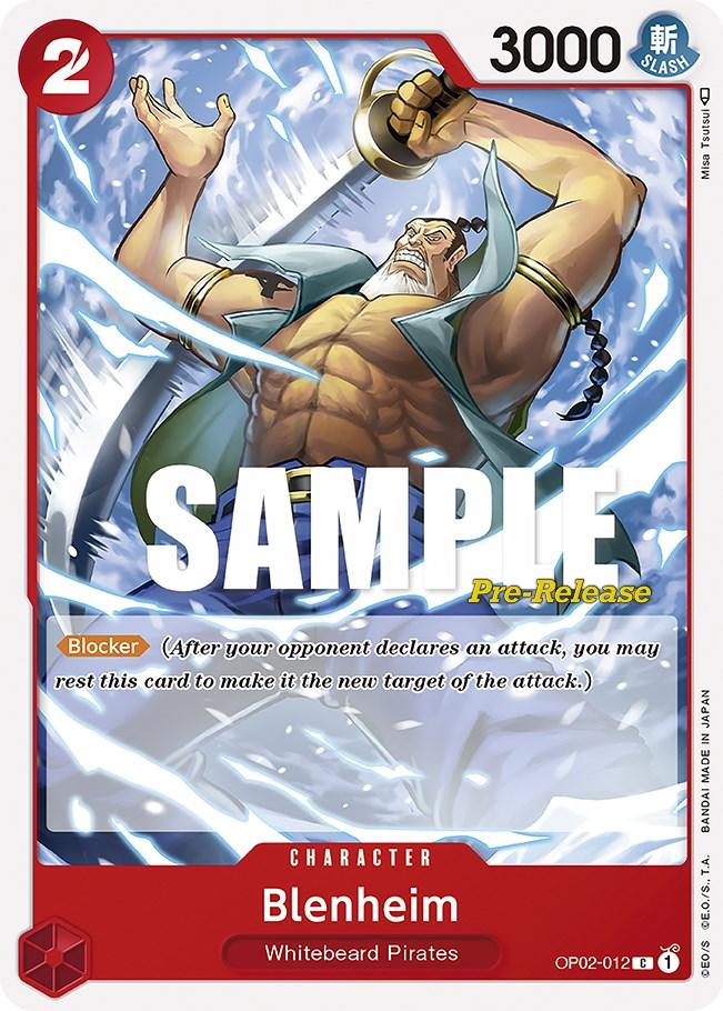 Blenheim [Paramount War Pre-Release Cards] - Trinity Hobby