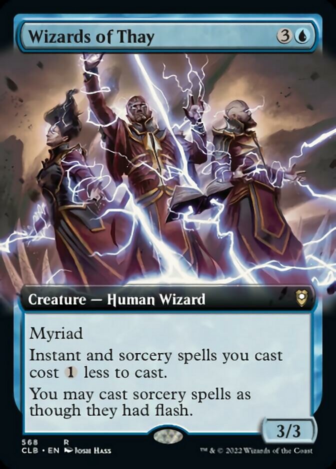 Wizards of Thay (Extended Art) [Commander Legends: Battle for Baldur's Gate] - Trinity Hobby