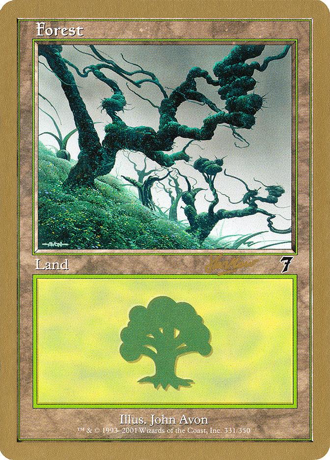 Forest (shh331) (Sim Han How) [World Championship Decks 2002] - Trinity Hobby