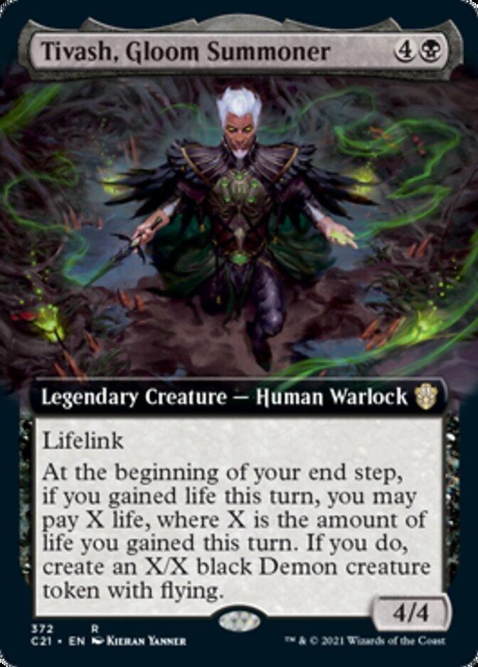 Tivash, Gloom Summoner (Extended Art) [Commander 2021] - Trinity Hobby