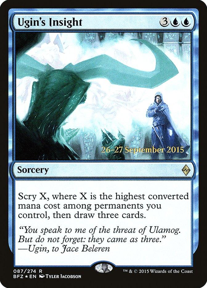 Ugin's Insight [Battle for Zendikar Prerelease Promos] - Trinity Hobby