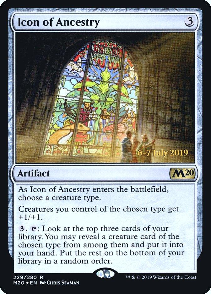 Icon of Ancestry [Core Set 2020 Prerelease Promos] - Trinity Hobby