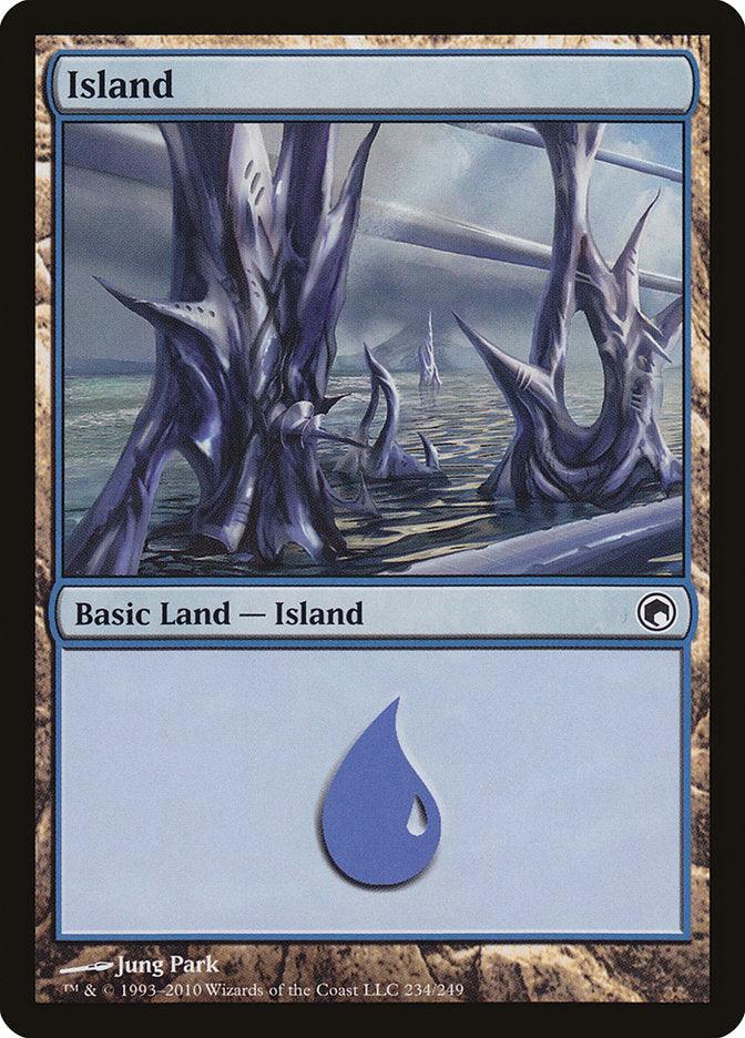 Island (234) [Scars of Mirrodin] - Trinity Hobby