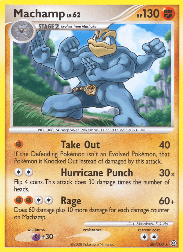 Machamp (20/100) [Diamond & Pearl: Stormfront] - Trinity Hobby