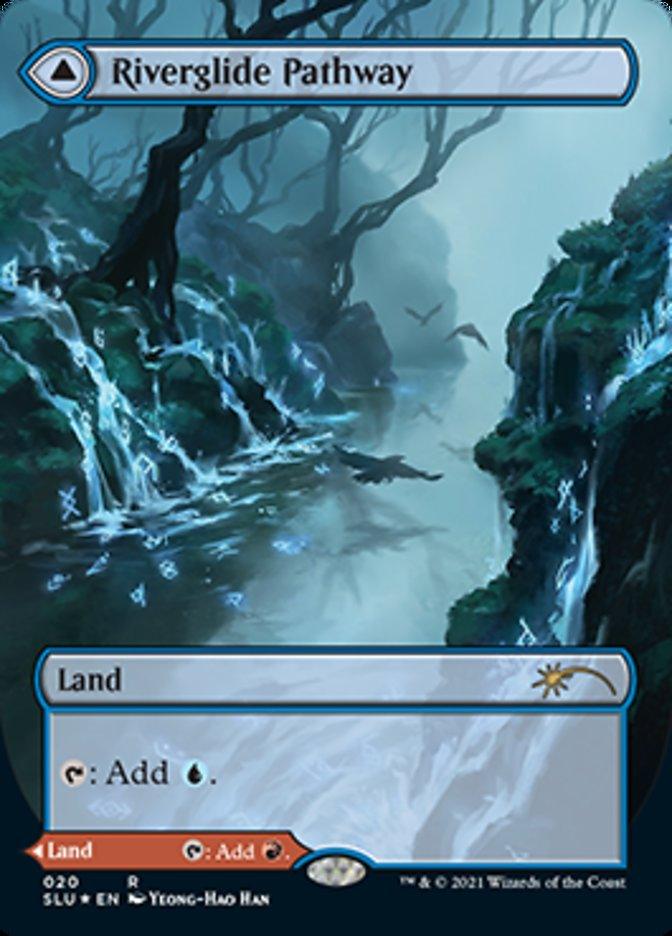Riverglide Pathway // Lavaglide Pathway (Borderless) [Secret Lair: Ultimate Edition] - Trinity Hobby