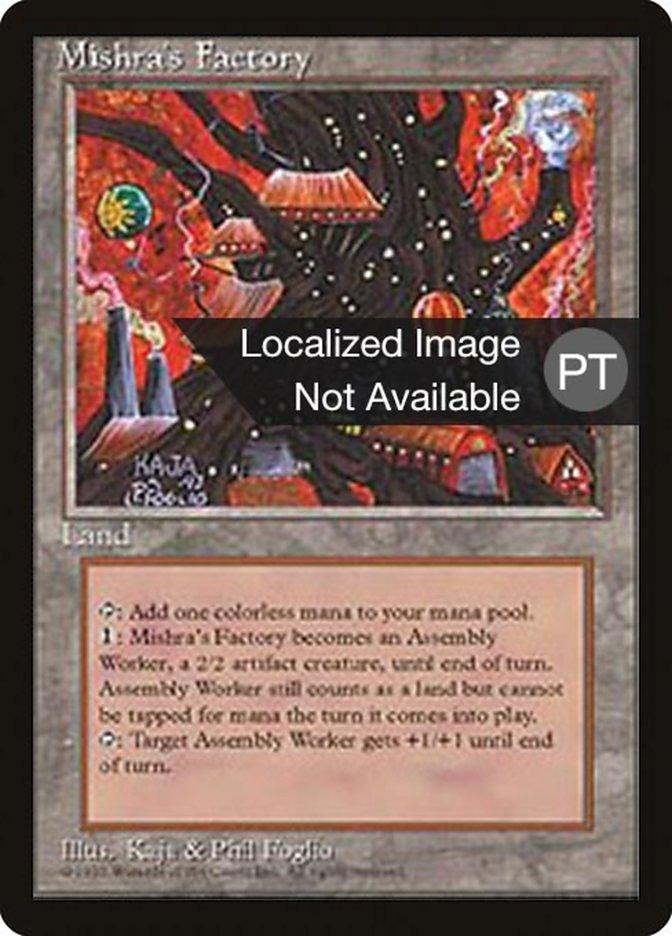 Mishra's Factory [Fourth Edition (Foreign Black Border)] - Trinity Hobby