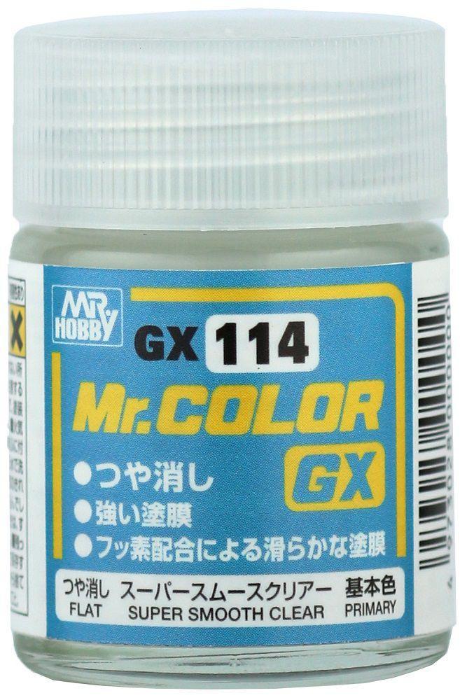 Mr Hobby: [Sale]Mr Color GX 114 - Super Smooth Clear Flat - Trinity Hobby
