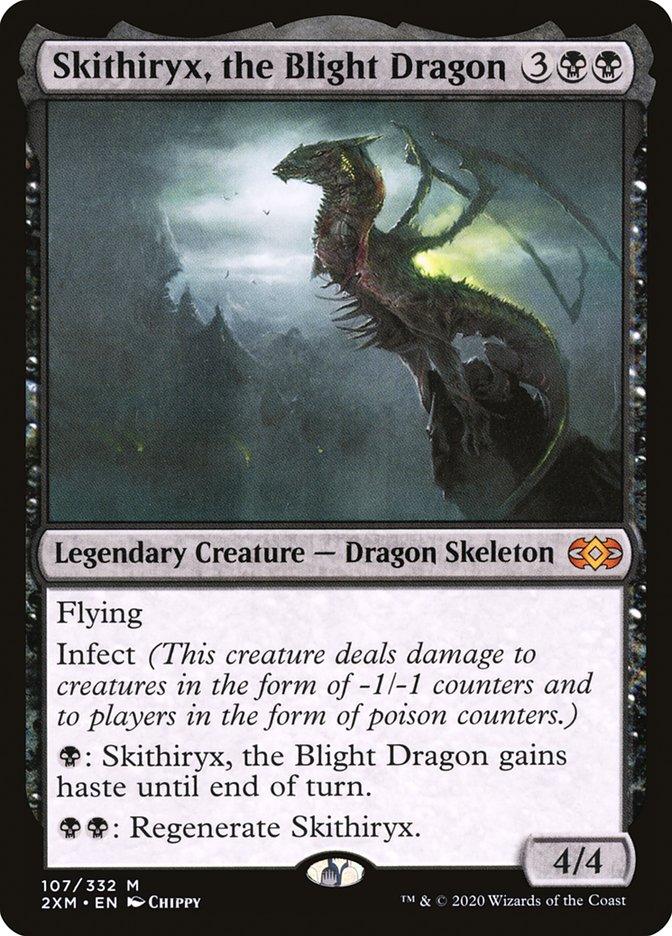Skithiryx, the Blight Dragon [Double Masters] - Trinity Hobby