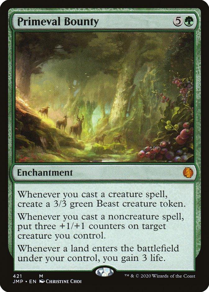 Primeval Bounty [Jumpstart] - Trinity Hobby