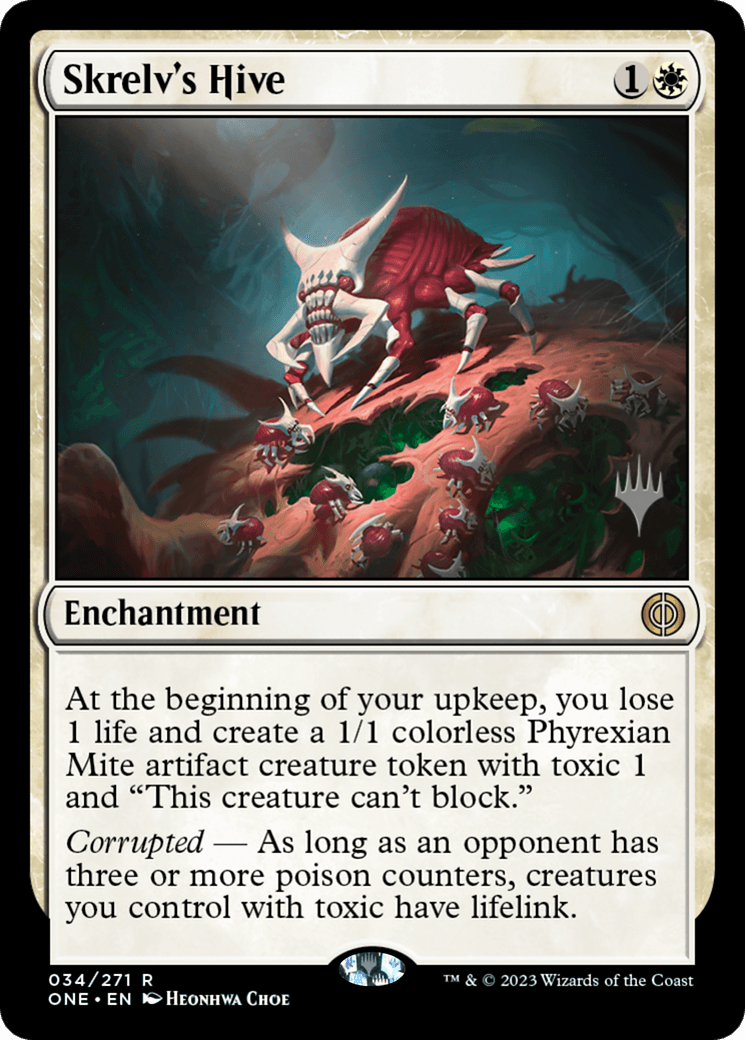 Skrelv's Hive (Promo Pack) [Phyrexia: All Will Be One Promos] - Trinity Hobby