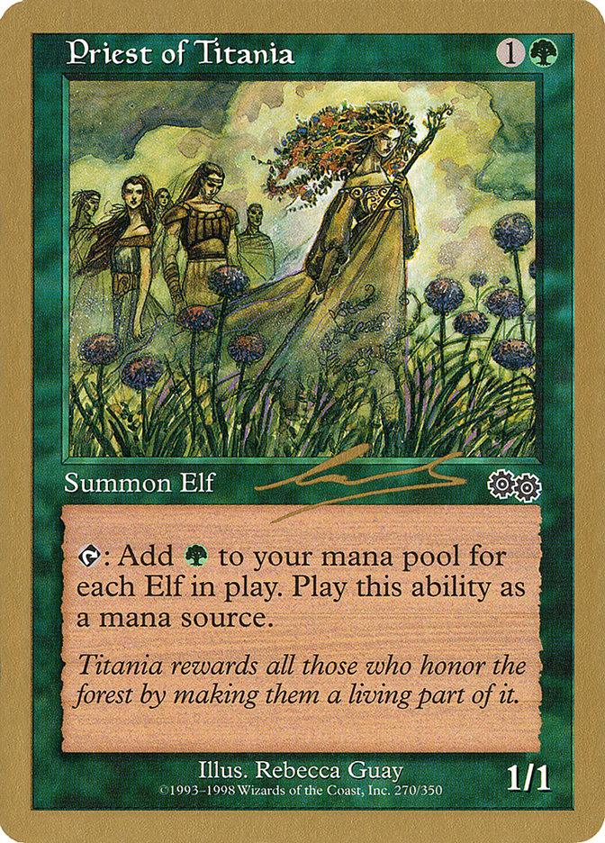Priest of Titania (Nicolas Labarre) [World Championship Decks 2000] - Trinity Hobby