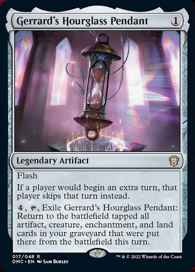 Gerrard's Hourglass Pendant [Dominaria United Commander] - Trinity Hobby