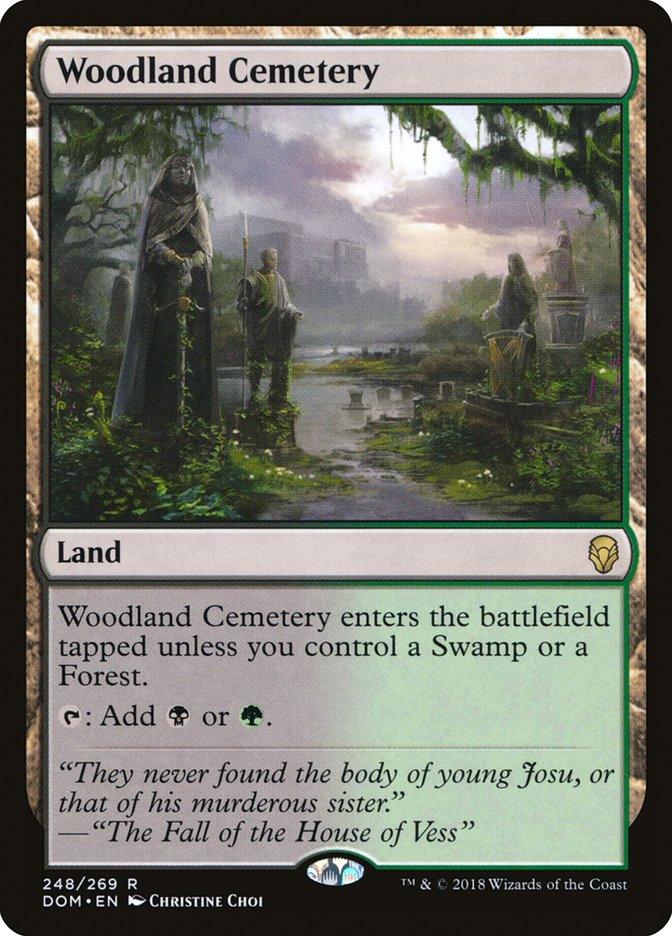 Woodland Cemetery [Dominaria] - Trinity Hobby