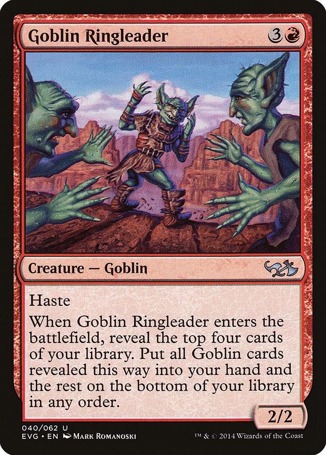 Goblin Ringleader (Elves vs. Goblins) [Duel Decks Anthology] - Trinity Hobby