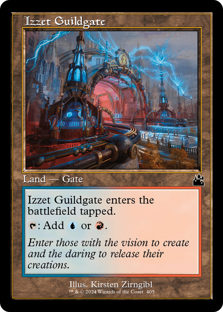 Izzet Guildgate (Retro Frame) [Ravnica Remastered] - Trinity Hobby