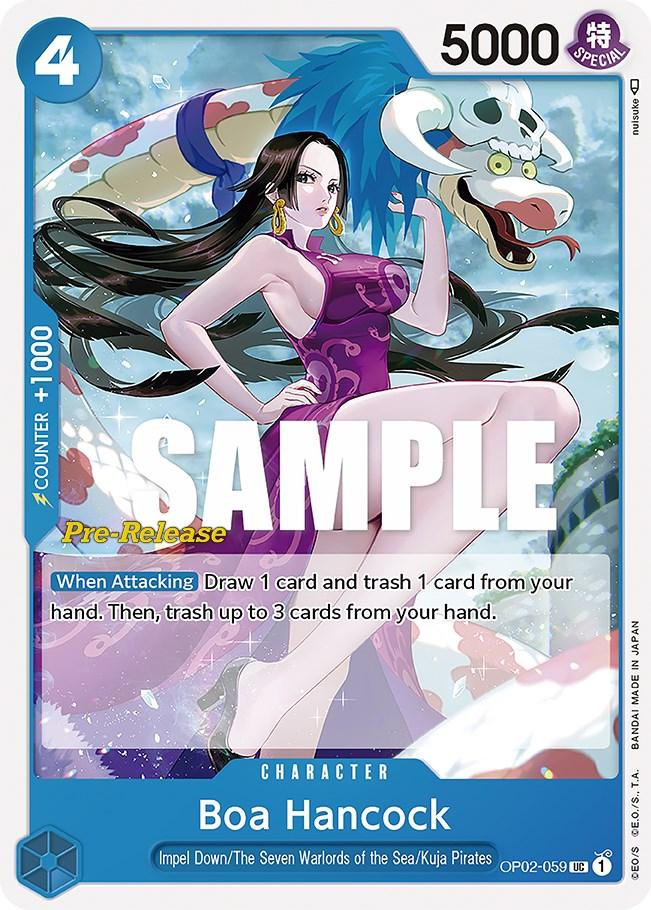 Boa Hancock [Paramount War Pre-Release Cards] - Trinity Hobby