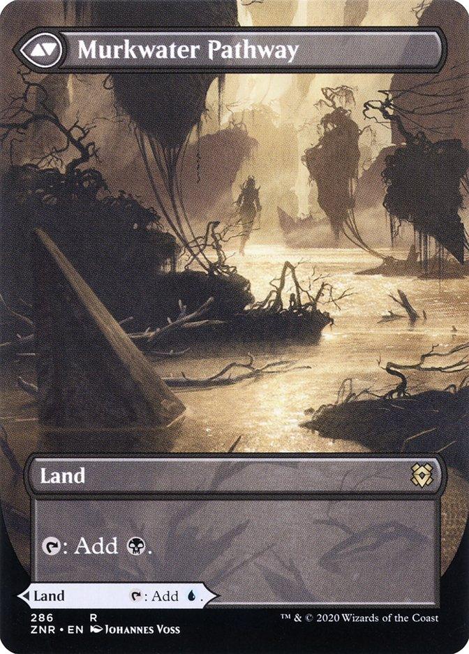 Clearwater Pathway // Murkwater Pathway (Borderless Alternate Art) [Zendikar Rising] - Trinity Hobby