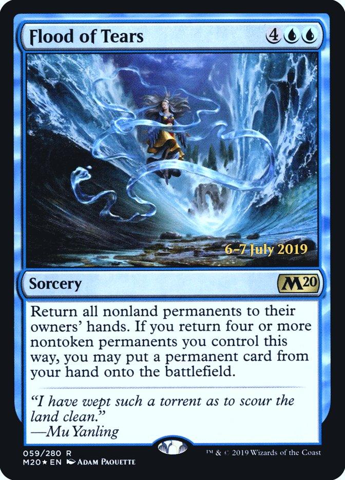 Flood of Tears [Core Set 2020 Prerelease Promos] - Trinity Hobby