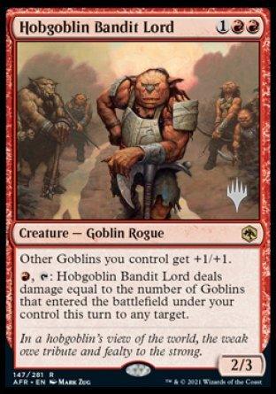 Hobgoblin Bandit Lord (Promo Pack) [Dungeons & Dragons: Adventures in the Forgotten Realms Promos] - Trinity Hobby