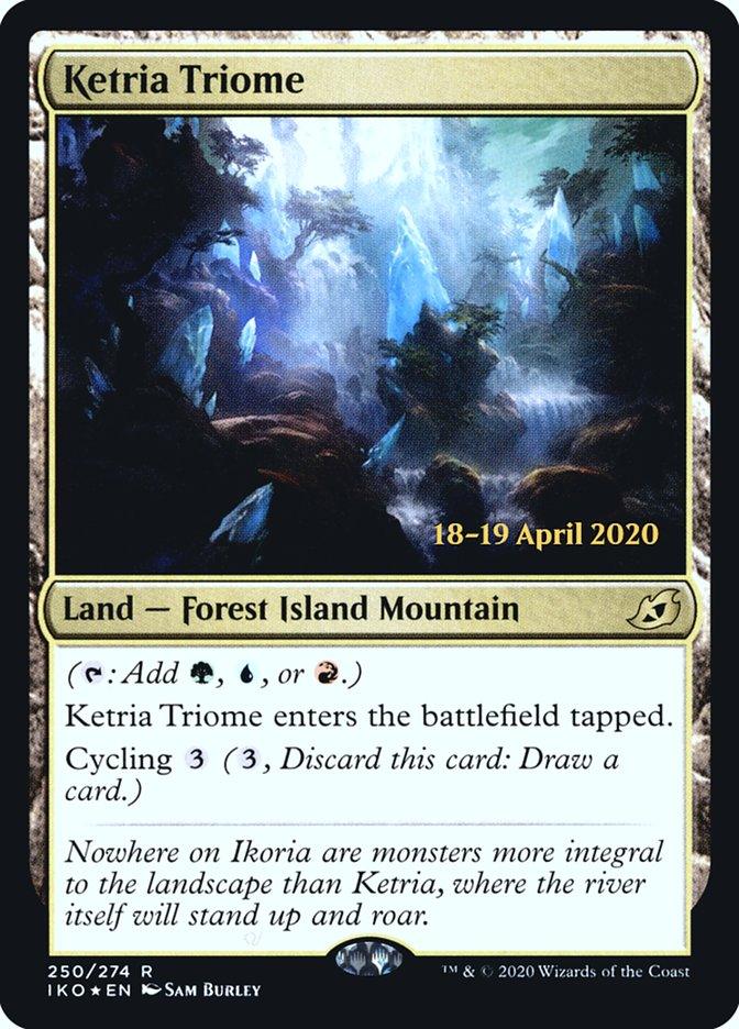 Ketria Triome [Ikoria: Lair of Behemoths Prerelease Promos] - Trinity Hobby
