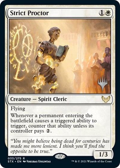 Strict Proctor (Promo Pack) [Strixhaven: School of Mages Promos] - Trinity Hobby