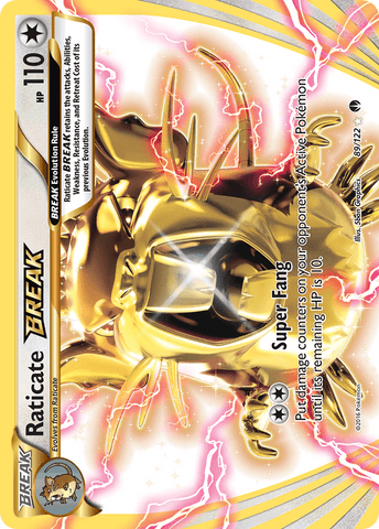 Raticate BREAK (89/122) [XY: BREAKpoint] - Trinity Hobby