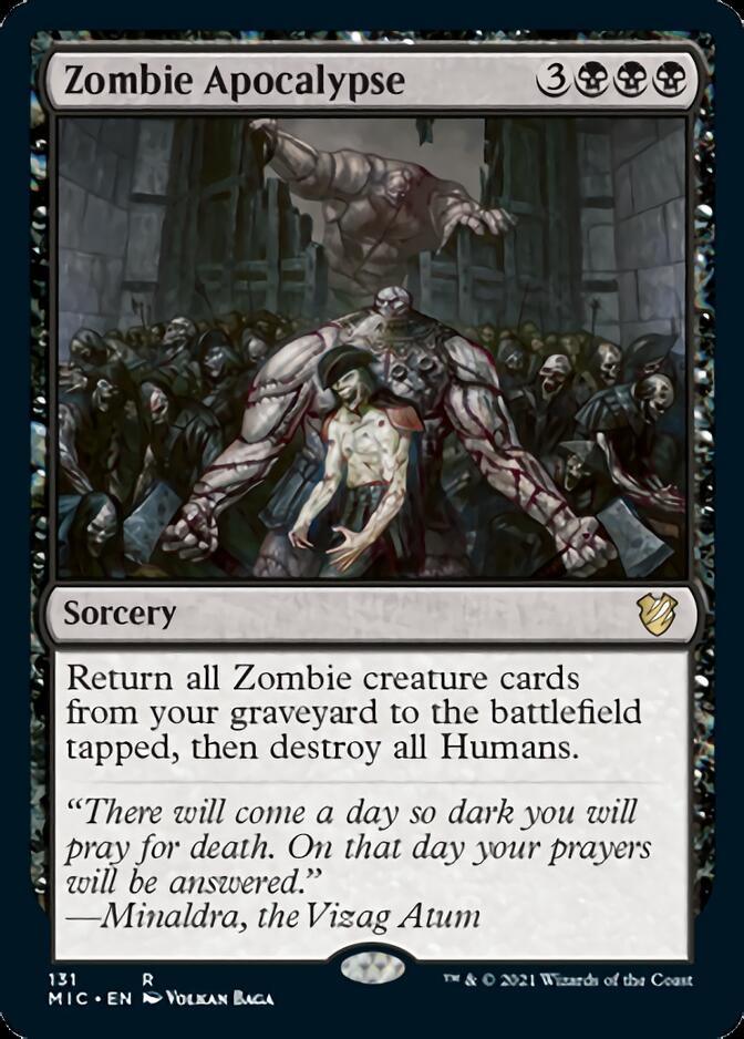 Zombie Apocalypse [Innistrad: Midnight Hunt Commander] - Trinity Hobby