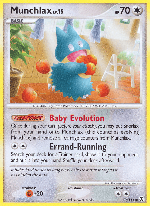 Munchlax (70/111) [Platinum: Rising Rivals] - Trinity Hobby
