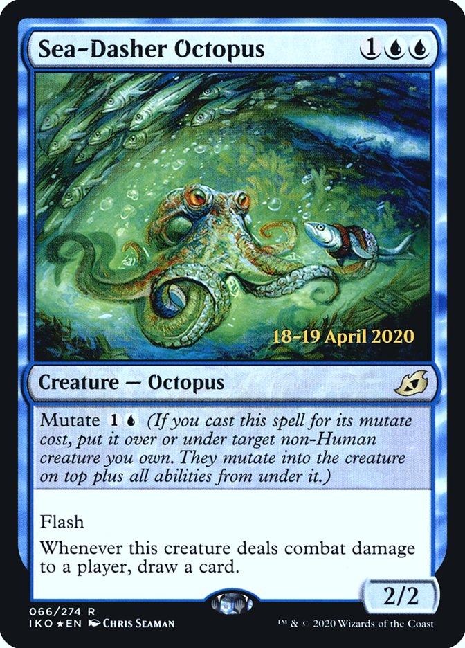 Sea-Dasher Octopus [Ikoria: Lair of Behemoths Prerelease Promos] - Trinity Hobby