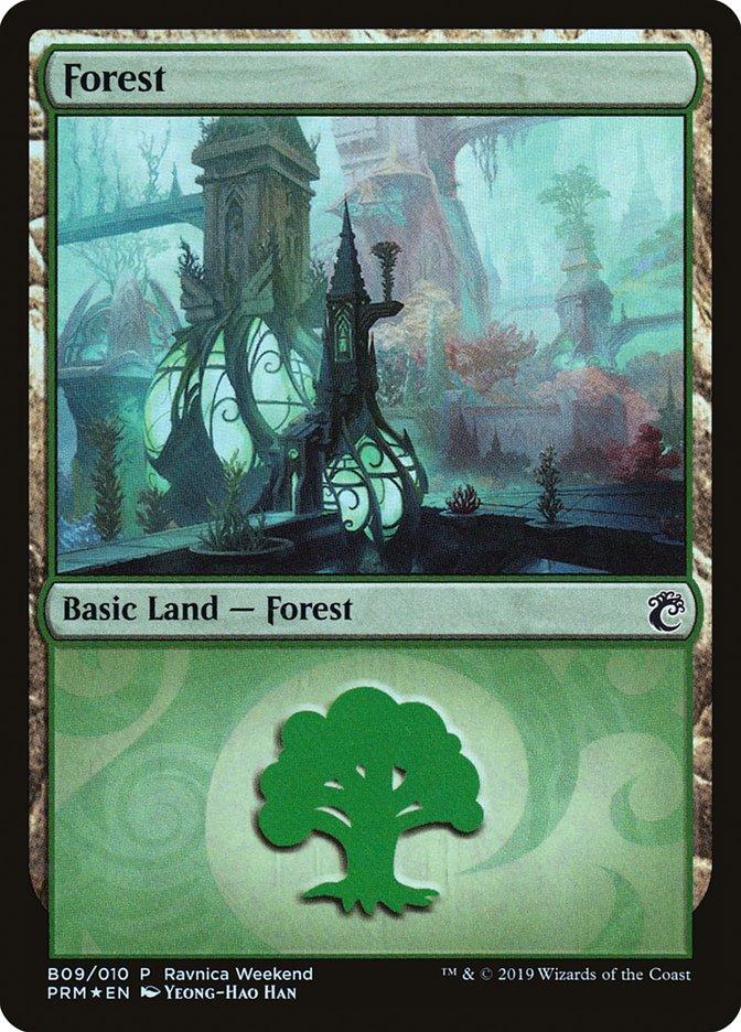 Forest (B09) [Ravnica Allegiance Guild Kit] - Trinity Hobby