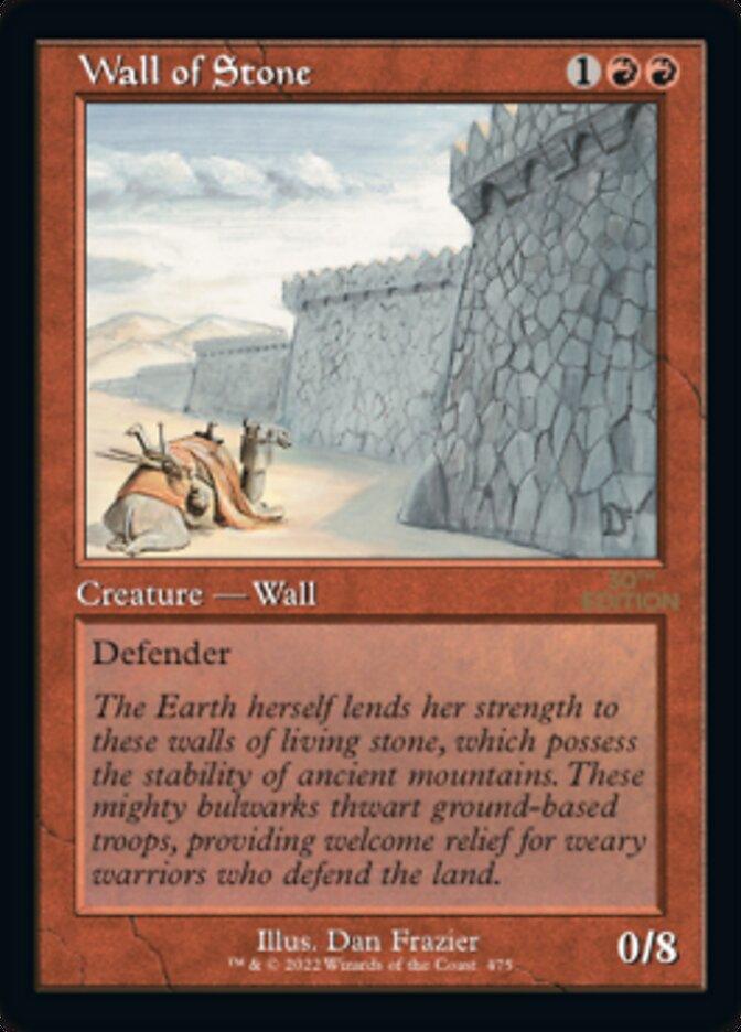Wall of Stone (Retro) [30th Anniversary Edition] - Trinity Hobby