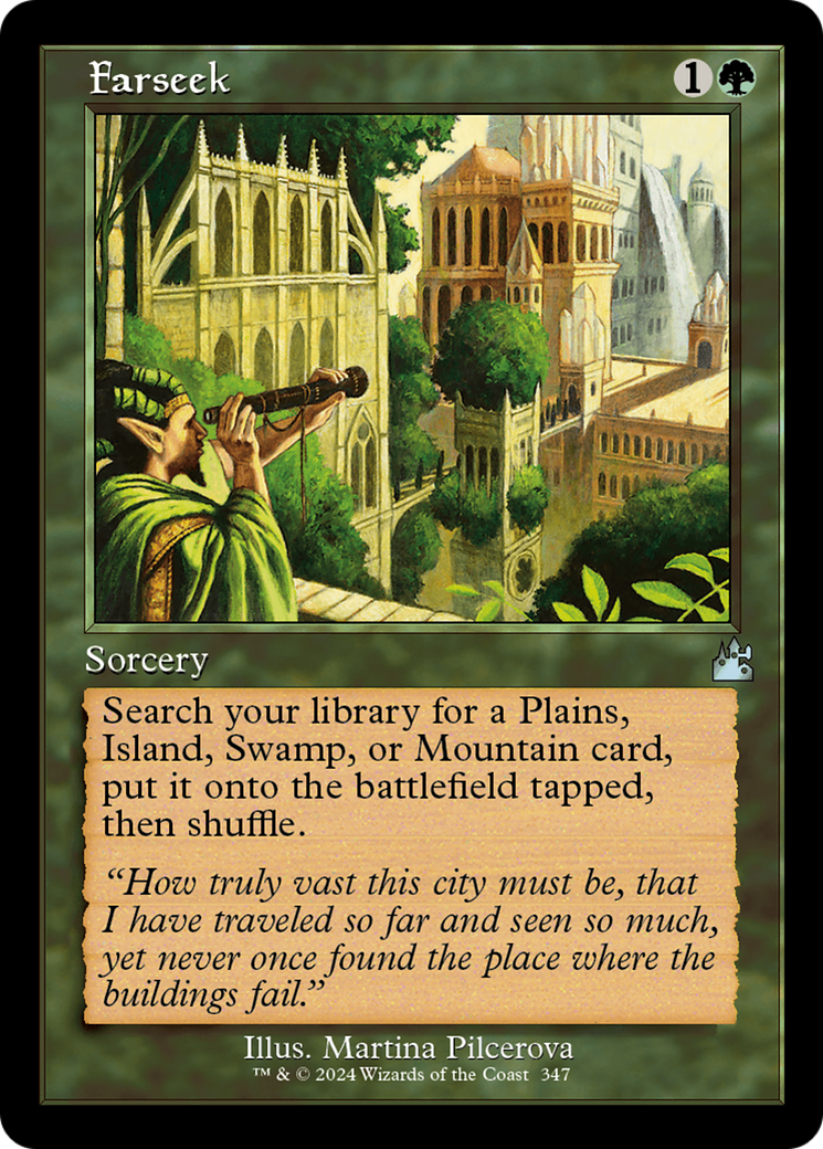 Farseek (Retro Frame) [Ravnica Remastered] - Trinity Hobby