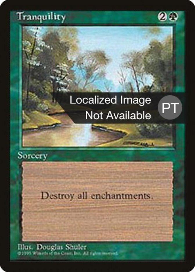Tranquility [Fourth Edition (Foreign Black Border)] - Trinity Hobby