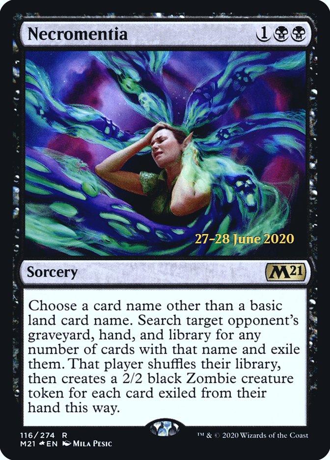Necromentia [Core Set 2021 Prerelease Promos] - Trinity Hobby