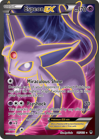 Espeon EX (117/122) [XY: BREAKpoint] - Trinity Hobby