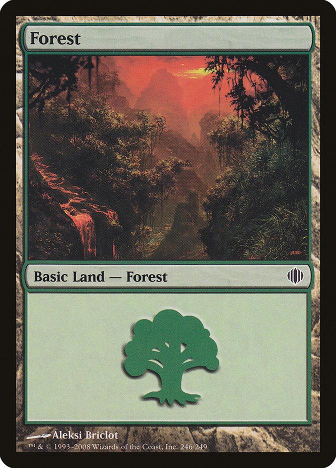 Forest (246) [Shards of Alara] - Trinity Hobby