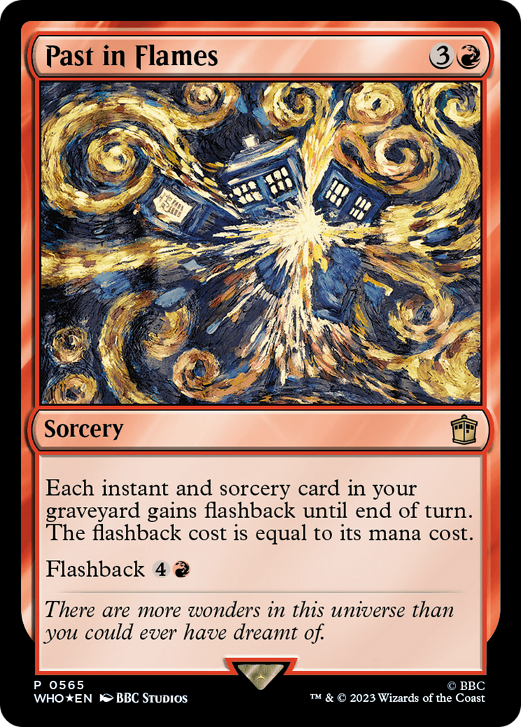 Past in Flames [Doctor Who Promos] - Trinity Hobby