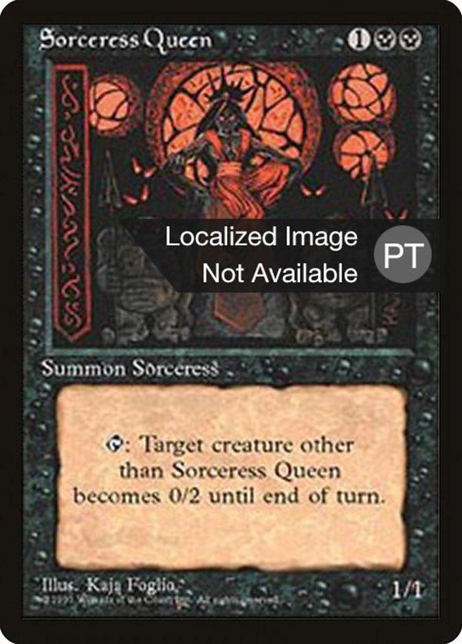 Sorceress Queen [Fourth Edition (Foreign Black Border)] - Trinity Hobby