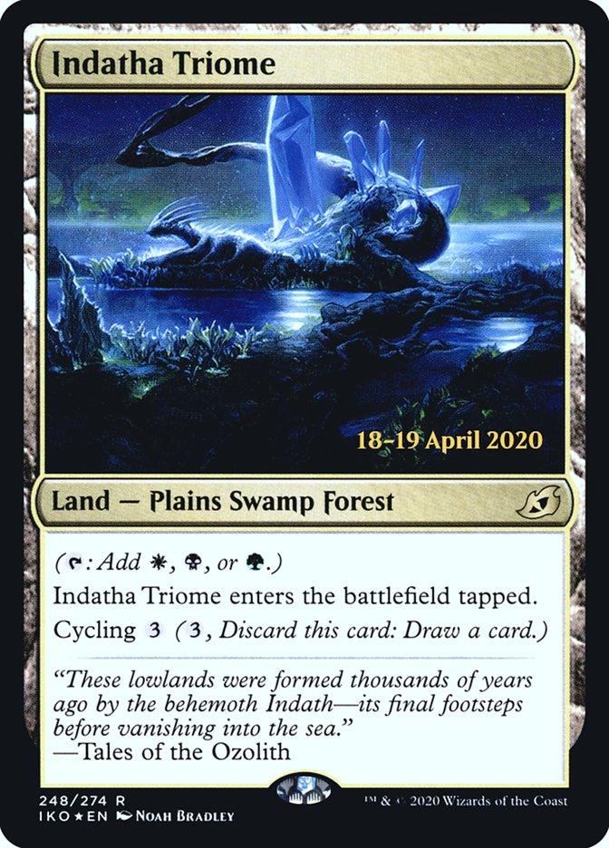 Indatha Triome [Ikoria: Lair of Behemoths Prerelease Promos] - Trinity Hobby