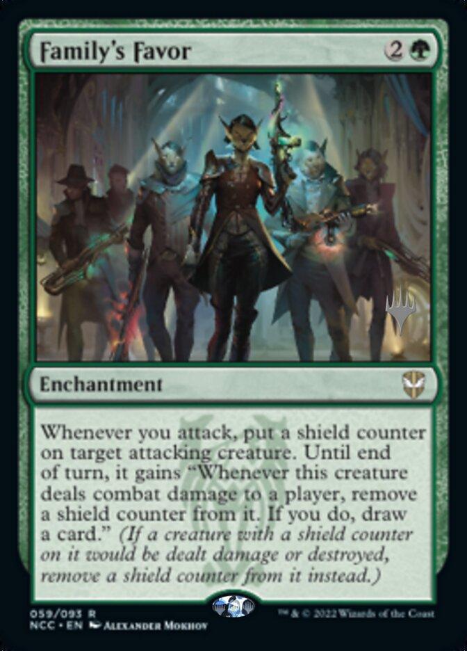 Family's Favor (Promo Pack) [Streets of New Capenna Commander Promos] - Trinity Hobby