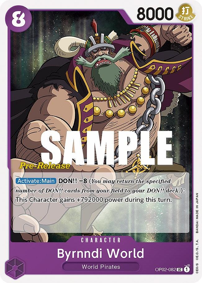 Byrnndi World [Paramount War Pre-Release Cards] - Trinity Hobby