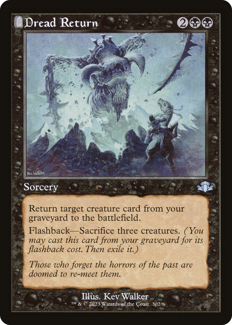 Dread Return (Retro) [Dominaria Remastered] - Trinity Hobby