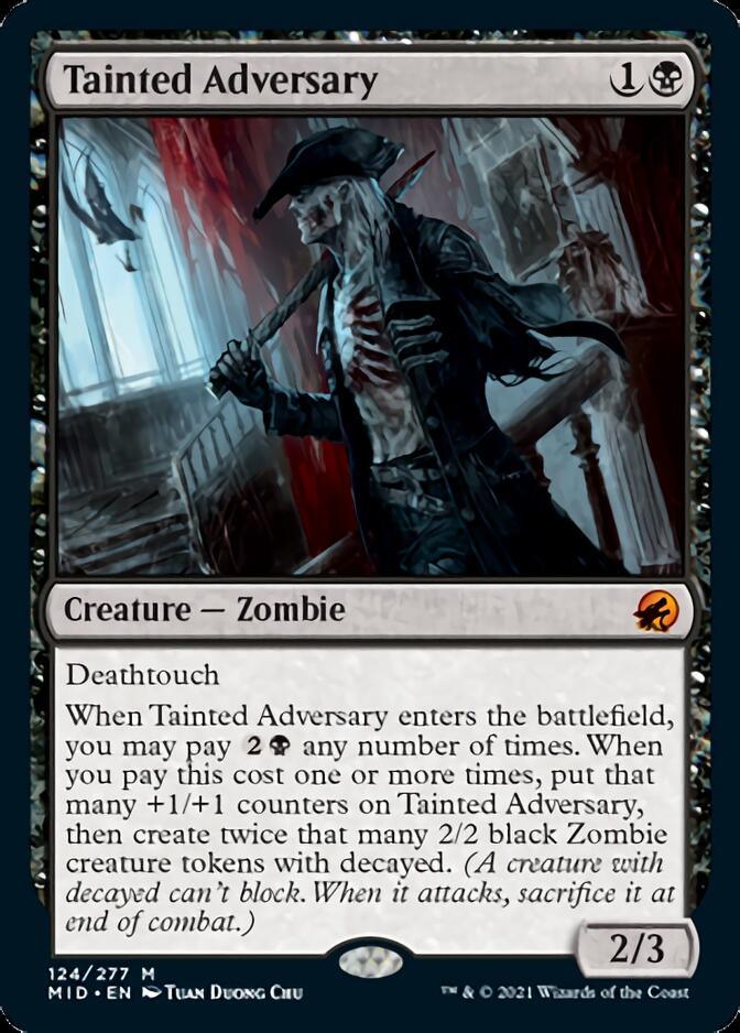 Tainted Adversary [Innistrad: Midnight Hunt] - Trinity Hobby