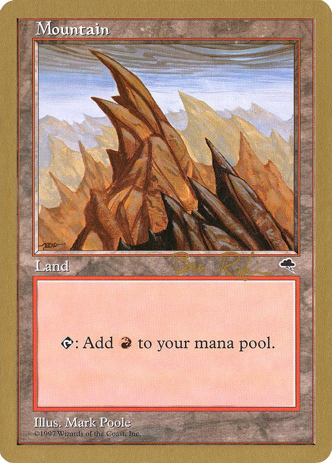 Mountain (br346) (Ben Rubin) [World Championship Decks 1998] - Trinity Hobby