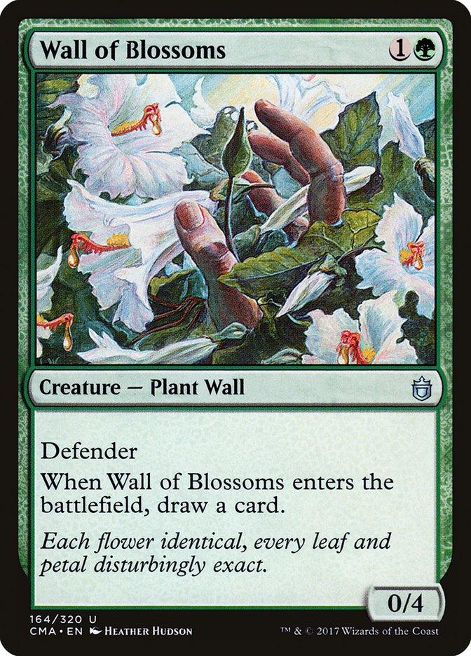 Wall of Blossoms [Commander Anthology] - Trinity Hobby